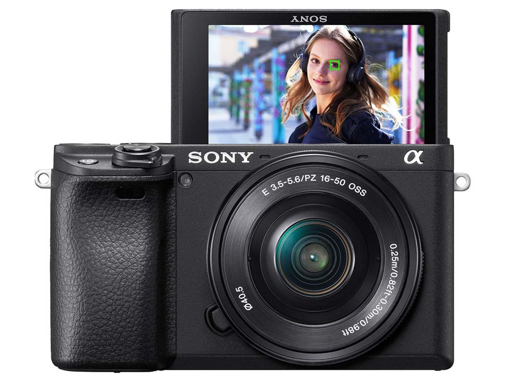 Sony Alpha a6400 Mirrorless Camera. Sony Alpha 6400 - APS-C Interchangeable Lens Camera. Real-Time Eye Auto Focus, 4K Video, Flip Screen & 16-50mm Lens - E Mount Compatible. Camera with the fastest AF and 11fps continuous shooting so you don't miss any action. Good for street photography, sports or wildlife, landscape photography. Cameras Uganda. Photo And Video Camera Supplier/Store/Shop in Uganda, East Africa, Kenya, South Sudan, Rwanda, Tanzania, Burundi, DRC-Congo. camerasug.com