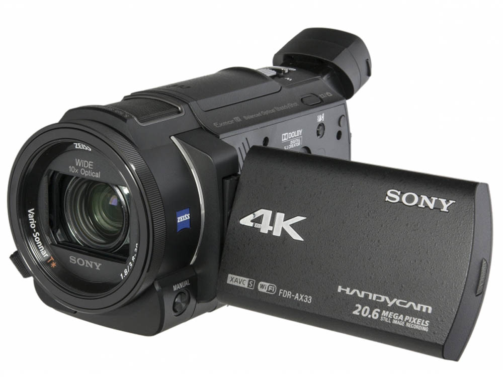 Sony FDR-AX33 4K Handycam Camcorder. 4K image quality. Shoot 4K footage that contains about four times more detail than Full HD (3840 x 2160 pixels vs. 1920 x 1080) footage, and capture more of the incredible qualities that bring images to vibrant life. The Sony FDR-AX33 Handycam camcorder combines 4K video recording and balanced optical steadyshot image stabilization to deliver clear, high-resolution video, even as you follow the action. Cameras Uganda. Photo And Video Camera Supplier/Store/Shop in Uganda, East Africa, Kenya, South Sudan, Rwanda, Tanzania, Burundi, DRC-Congo. camerasug.com