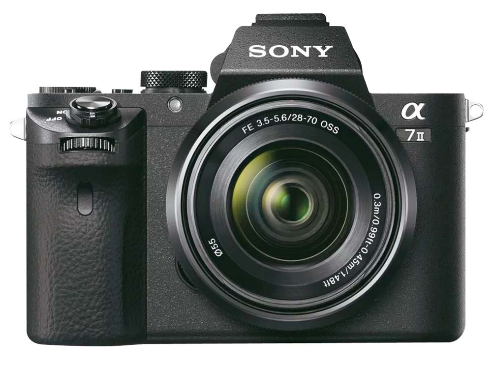 Sony a7 II Mirrorless Camera. Sony Alpha 7 II E-mount interchangeable lens mirrorless camera with full frame sensor.  Capture stunning images with full-frame, 24.3MP resolution. Shoot Full HD 1920 x 1080 video at frame rates of 60p, 30p, and 24p with the high-bit-rate 50 Mbps XAVC S format. Excellent image quality with minimal noise and artifacts without requiring a large amount of disk space. Cameras Uganda. Photo And Video Camera Supplier/Store/Shop in Uganda, East Africa, Kenya, South Sudan, Rwanda, Tanzania, Burundi, DRC-Congo. camerasug.com